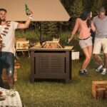 AECOJOY 30” Fire Pit Table – Metal Outdoor Fireplace for Patio & Backyard - Image 7