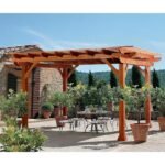AECOJOY 12 x 10 ft Wooden Pergola – Outdoor Patio Gazebo - Image 2