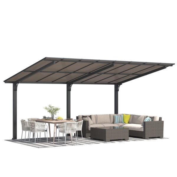 AECOJOY 16 x 10 ft Hardtop Gazebo – Spacious Outdoor Shelter