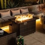 AECOJOY 44-Inch Outdoor Propane Fire Pit – 50,000 BTU - Image 2