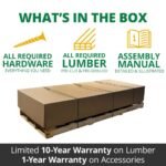 Empire Extreme Swing Set – Multi-Deck Backyard Playset with 3 Slides, Monkey Bars & Rock Wall - Image 11