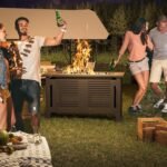 AECOJOY 43-Inch Metal Fire Pit Table for Outdoor Patio - Image 7