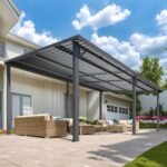 20 x 12 ft Hardtop Gazebo – Spacious Lean-To Patio Shelter - Image 6
