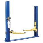 9,000 lb Chain-Drive Two Post Floor Plate Lift | ATD 2P9F