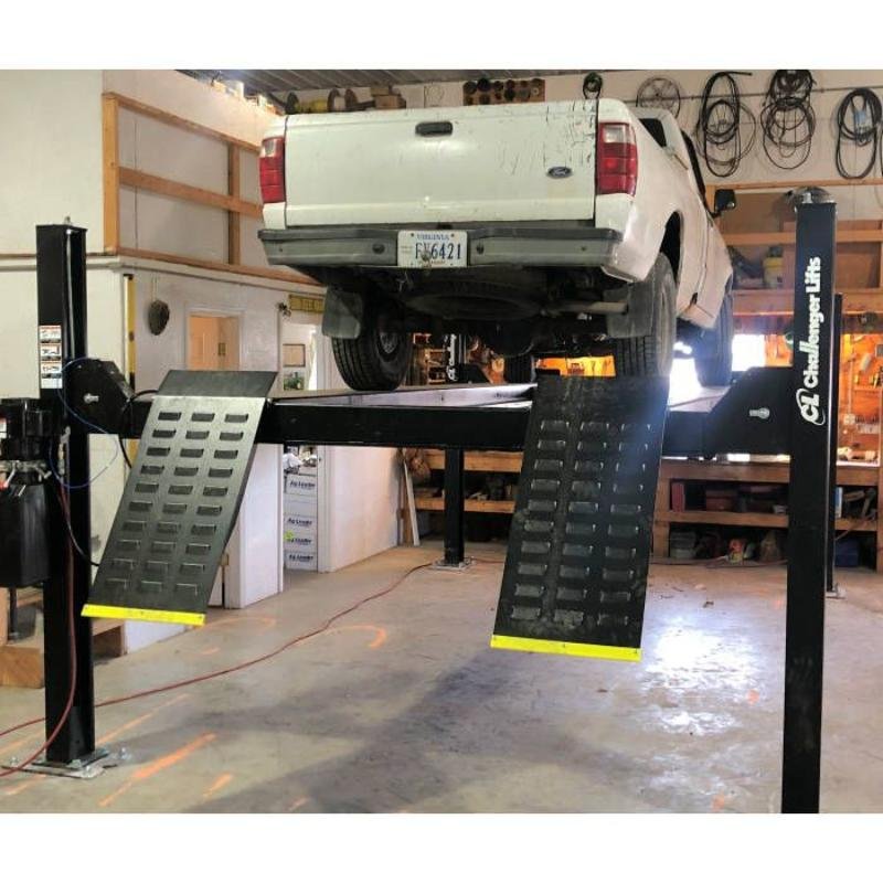 14,000 lb Extended 4-Post Auto Lift, 210" Wheelbase | Challenger 4P14XFX - Image 2