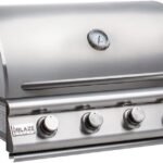 4-Burner Gas Grill, 42,000 BTU Stainless Steel | Blaze Prelude LBM 32-Inch