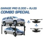 8,000 lb 4-Post Lift + 2 Rolling Jacks Combo | Atlas PRO8000 - Image 2
