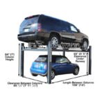 8,000 lb Super Deluxe Portable 4-Post Lift | Atlas 408SL - Image 5
