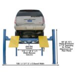 12,000 lb Heavy-Duty Commercial 4-Post Storage Lift | Atlas 412 - Image 5