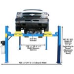12,000 lb Heavy-Duty Commercial 4-Post Storage Lift | Atlas 412 - Image 6