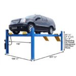 14,000 lb Commercial 4-Post Alignment Lift with Turntables | Atlas 414AT - Image 3