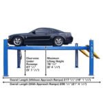 14,000 lb Commercial 4-Post Alignment Lift with Turntables | Atlas 414AT - Image 2