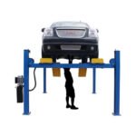 14,000 lb Commercial 4-Post Alignment Lift with Turntables | Atlas 414AT