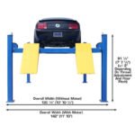 14,000 lb Heavy-Duty Commercial 4-Post Lift | Atlas 414 - Image 4