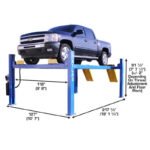 14,000 lb Heavy-Duty Commercial 4-Post Lift | Atlas 414 - Image 2
