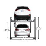 8,000 lb ALI Certified 4-Post Hobbyist Lift | Atlas Apex 8 - Image 5