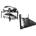 8,000 lb ALI-Certified 4-Post Lift + Floor Panel Combo | Atlas APEX8