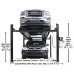 9,000 lb ALI Certified 4-Post Hobbyist Lift | Atlas Apex 9 - Image 6