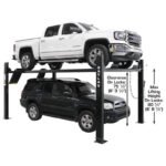 9,000 lb ALI Certified 4-Post Hobbyist Lift | Atlas Apex 9 - Image 4