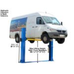 10,000 lb Baseplate 2-Post Lift for Low Ceilings | Atlas BP10000X - Image 2