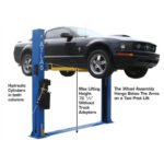 8,000 lb Baseplate 2-Post Lift for Low Ceilings | Atlas BP8000 - Image 4