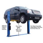 8,000 lb Baseplate 2-Post Lift for Low Ceilings | Atlas BP8000 - Image 3