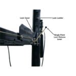 8,000 lb Extra Tall/Long 4-Post Lift | Atlas Garage PRO8000EXT-L - Image 12