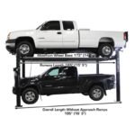 8,000 lb Extra Tall/Long 4-Post Lift | Atlas Garage PRO8000EXT-L - Image 6