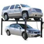 8,000 lb Portable 4-Post Lift for Home Garages | Atlas Garage PRO8000