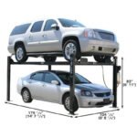8,000 lb Portable 4-Post Lift for Home Garages | Atlas Garage PRO8000 - Image 2