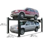 9,000 lb Extra-Long Portable 4-Post Lift | Atlas Garage PRO9000 - Image 5
