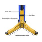 12,000 lb ALI Certified 2-Post Lift, Extra Tall & Wide | Atlas Platinum PVL12 - Image 7