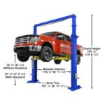 15,000 lb ALI Certified Heavy-Duty 2-Post Lift | Atlas Platinum PVL15 - Image 5