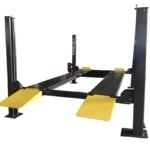 8,500 lb 4-Post Car Lift with Jack Tray & Caster Kit | KATOOL KT-4H850