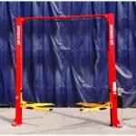 12,000 lb Clear-Floor 2-Post Lift, Overhead Beam | KATOOL KT-M120