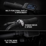 350W Folding Electric Bike, 25-Second Fold | iGOGOMi Alps 3 - Image 3