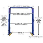10,000 lb ALI Certified Overhead 2-Post Lift | Atlas Platinum PVL10 - Image 10