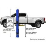 10,000 lb ALI Certified Overhead 2-Post Lift | Atlas Platinum PVL10 - Image 6