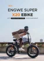 1000W Folding Fat Tire Electric Bike, 71-Mile Range | ENGWE X20 - Image 8