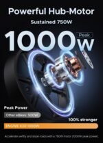 1000W Folding Fat Tire Electric Bike, 71-Mile Range | ENGWE X20 - Image 11