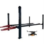 12,000 lb Heavy-Duty 4-Post Lift with Free Rolling Jack | KATOOL KT-4H120X