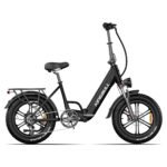 750W Folding Fat Tire Electric Bike, 60-Mile Range | Kingbull Literider 2.0 - Image 6
