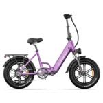 750W Folding Fat Tire Electric Bike, 60-Mile Range | Kingbull Literider 2.0 - Image 3