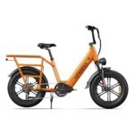750W Fat Tire Electric Cargo Bike, 450 lb Payload | Kingbull Voyager 2.0