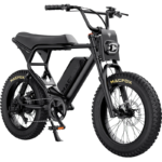 750W Full-Suspension Electric Mountain Bike, 45-Mile Range | Macfox X2