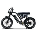 750W Full-Suspension Off-Road Fat Tire E-Bike, 60-Mile Range | REVR V5 Pro