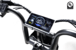 750W Moped-Style Fat Tire Electric Bike, App Connected | RICTOR Flexx - Image 7