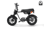 750W Moped-Style Fat Tire Electric Bike, App Connected | RICTOR Flexx - Image 4