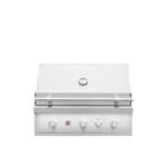 36-Inch Built-In Grill, 304 Stainless Steel, IR Back Burner, 8mm Grates | Coyote QUEST