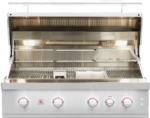 42-Inch Built-In Grill, 304 Stainless Steel, IR Back Burner, 8mm Grates | Coyote QUEST - Image 3
